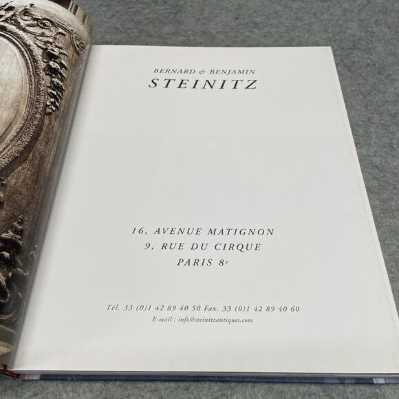 VTG Bernard & Benjamin Steinitz Catalogue Paris Antiques October 2000 Hardcover - Picture 8 of 9